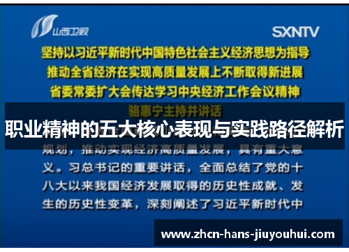 职业精神的五大核心表现与实践路径解析